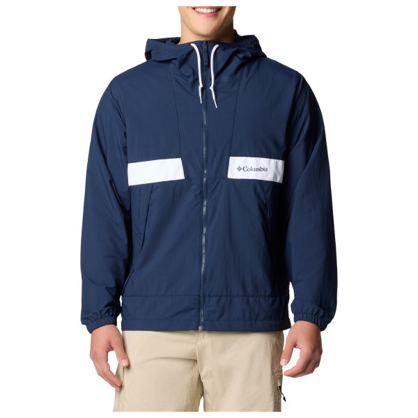 Columbia - Spire Valley Hooded Windbreaker - Windjacke Gr M blau von Columbia