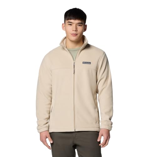 Columbia Steens Mountain™ 2.0 Fleecejacke mit durchgehendem Reißverschluss, Beige (Ancient Fossil), Größe M von Columbia
