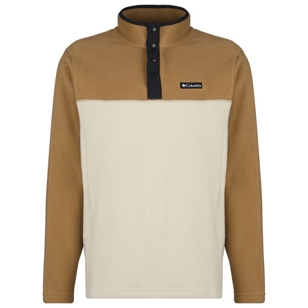 Columbia - Steens Mountain Half Snap II - Fleecepullover Gr L beige/braun von Columbia