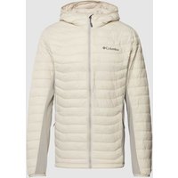 COLUMBIA Steppjacke mit Label-Print in Sand, Größe XL von Columbia