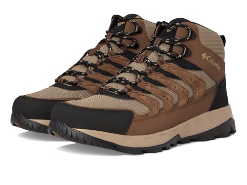 Columbia Strata Trail Mid Wasserdichter Wanderschuh für Herren, Dunkelbraun/Khaki II, 8.5 Wide Columbia Strata Trail Mid Wasserdichter Wanderschuh für Herren, Dunkelbraun/Khaki II, 8.5 Wide von Columbia
