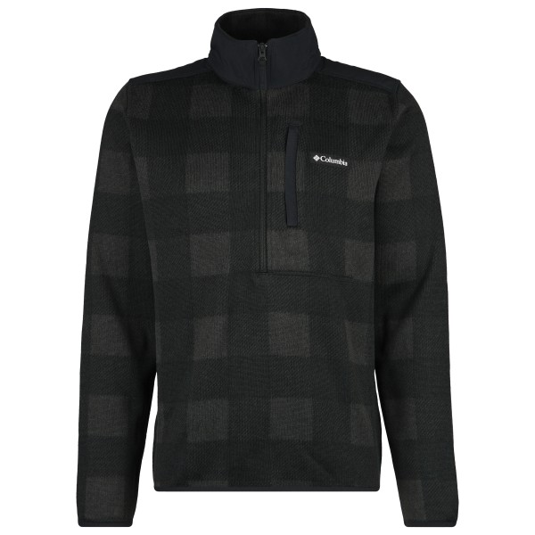 Columbia - Sweater Weather Printed Half Zip II - Fleecepullover Gr M schwarz von Columbia