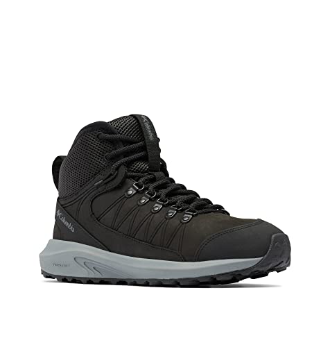 Columbia Trailstorm Crest Mid WP wasserdichte Wanderstiefel für Damen, Schwarz (Black x Ti Grey Steel), 39.5 EU von Columbia