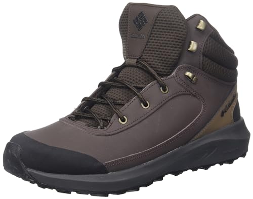 Columbia Trailstorm Peak Mid Wanderstiefel für Herren, Braun (Cordovan x Black), 41.5 EU von Columbia