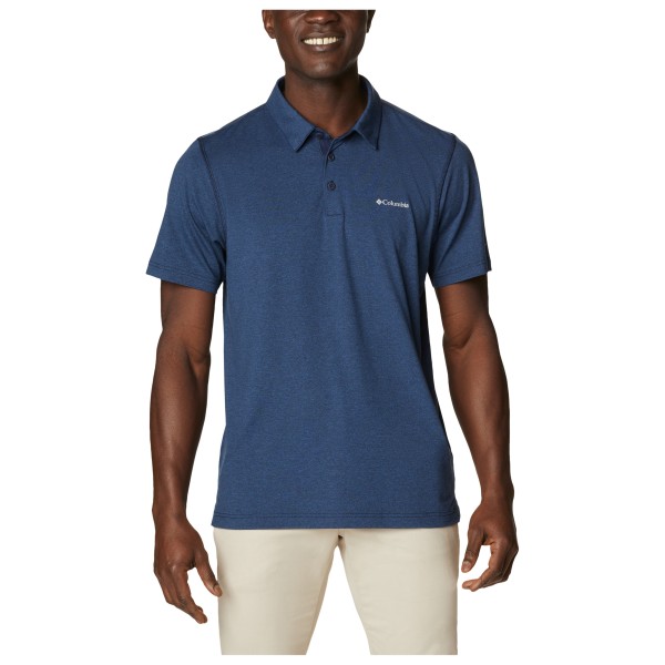 Columbia - Tech Trail Polo - Polo-Shirt Gr XL - Length: 28'' blau von Columbia