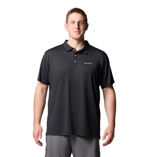 Columbia Tech Trail Utility-Poloshirt für Herren, Schwarz, XL/Tall Columbia Tech Trail Utility-Poloshirt für Herren, Schwarz, XL/Tall von Columbia