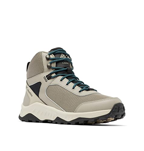 Columbia Trailstorm Ascend Mid WP wasserdichte Wanderstiefel für Herren, Schwarz (Kettle x Night Wave), 48 EU von Columbia