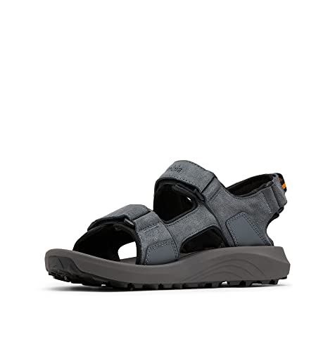 Columbia Trailstorm Hiker 3 Strap Trekkingsandalen für Herren, Grau (Graphite x Black), 43 EU von Columbia