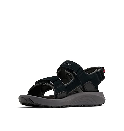 Columbia Trailstorm Hiker 3 Strap Trekkingsandalen für Herren, Schwarz (Black x Dark Grey), 45 EU von Columbia