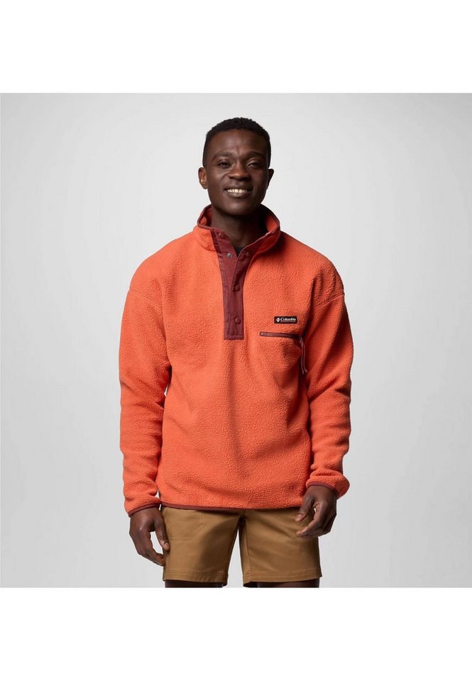 Columbia Trainingspullover Herren Fleecepullover HELVETIA II HALF SNAP FLEECE (1-tlg) von Columbia