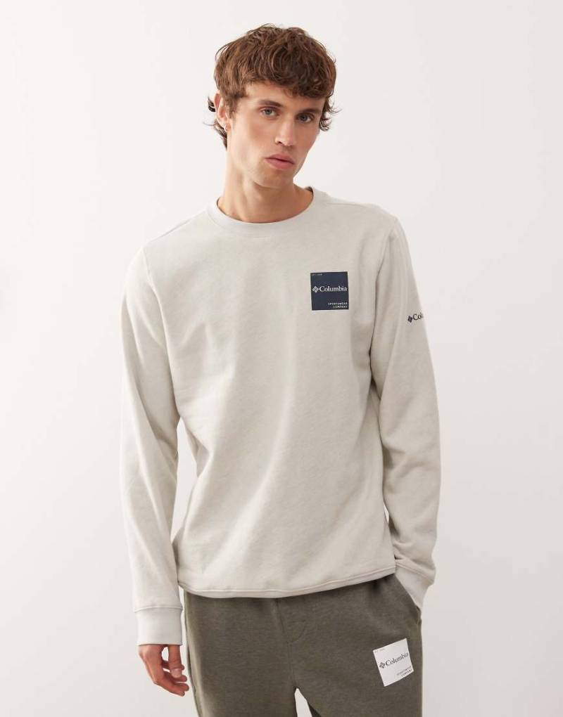 Columbia - Trek - Sweatshirt in Braun mit Rundhalsausschnitt-Brown von Columbia