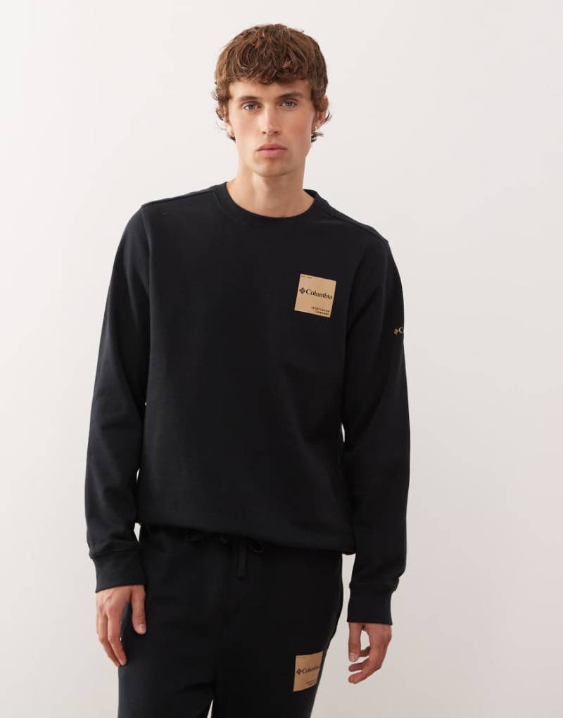 Columbia - Trek - Sweatshirt in Schwarz mit Rundhalsausschnitt von Columbia