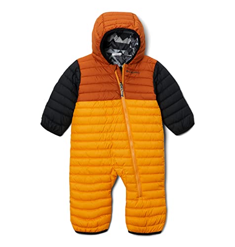 Columbia Unisex Baby Powder Lite Overall, Mango, Warm Cop, 18/24 von Columbia