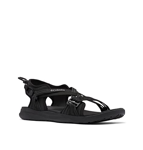 Columbia Columbia Sandal Trekkingsandalen für Damen, Schwarz (Black x Ti Grey Steel), 43 EU von Columbia