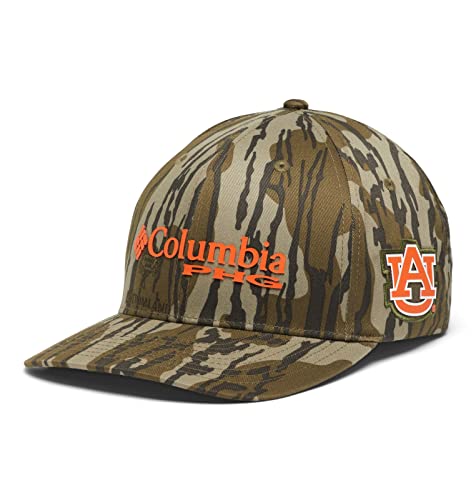 Columbia Unisex-Erwachsene Collegiate PHG Camo Ballcap Cap, AUB – Mossy Oak Bottomland, Small-Medium von Columbia