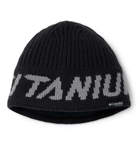 Columbia Unisex-Erwachsene Heat Ii Beanie-Mütze, Schwarz/Titanium, Einheitsgre von Columbia