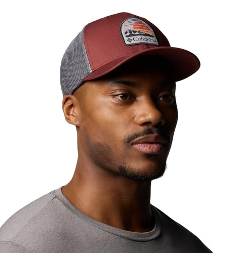 Columbia Unisex-Erwachsene Ballkappe aus Netzstoff Verschluss, Spice/City Grey/Peaceful Perspective, S-M von Columbia