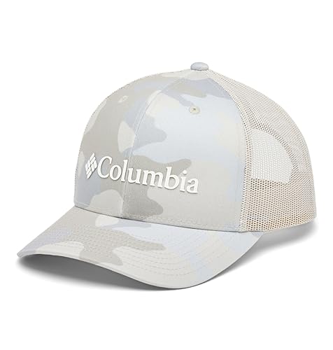 Columbia Unisex-Erwachsene Netz-Schnappverschluss Cap, Dark Stone Mod Camo/Dark Stone/Weld, One Size von Columbia