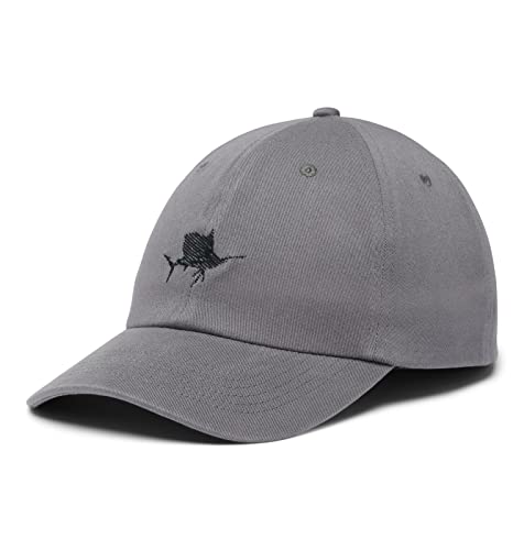 Columbia Unisex-Erwachsene PFG Mütze mit Aufschrift Dad Cap, Grau (City Grey), One Size von Columbia