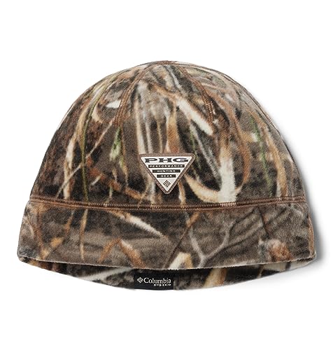 Columbia Unisex-Erwachsene PHG Bucktail Fleece Beanie Mütze, Realtree Max5/Blaze, X-Large von Columbia