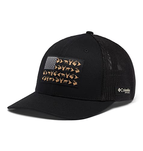 Columbia Unisex-Erwachsene PHG Game Flag Mesh Ballkappe Cap, schwarz, X-Large von Columbia