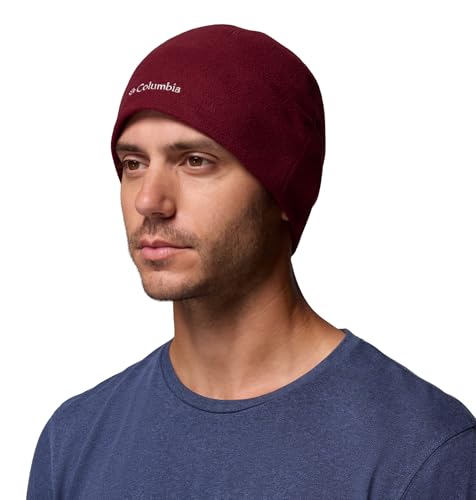Columbia Unisex-Erwachsene Trail Shaker Beanie Winter-Hut, Weinrot, MEDIUM von Columbia
