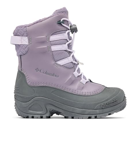 Columbia Unisex-Kinder Bugaboot Celsius Schneestiefel, Granitviolett/Lavendelperle von Columbia