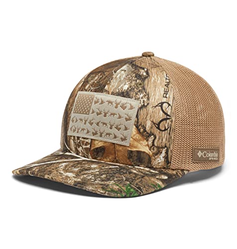 Columbia Unisex PHG Camo Mesh Ballkappe Cap, Realtree Rand/Game Flag, L-XL von Columbia