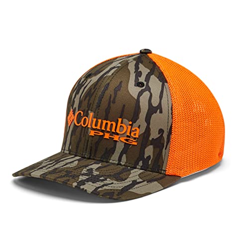 Columbia Unisex PHG Camo Mesh Ball Cap Verschluss, Mossy Oak Bottomland/Blaze Orange Logo, L-XL Columbia Unisex PHG Camo Mesh Ball Cap Verschluss, Mossy Oak Bottomland/Blaze Orange Logo, L-XL von Columbia