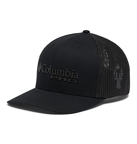 Columbia Unisex PHG Logo Mesh Ball Cap Verschluss, Schwarz, L-XL von Columbia