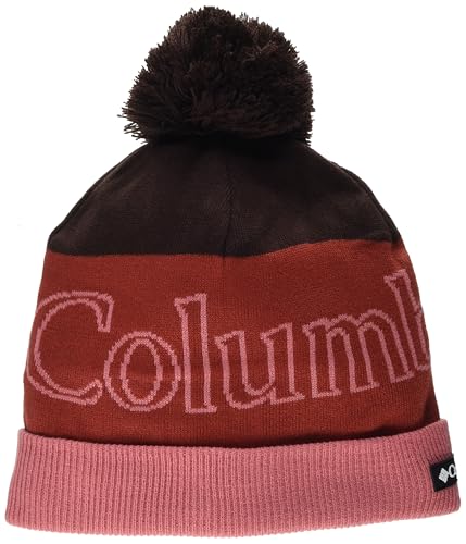 Columbia Unisex Polar Powder 2 Beanie Mütze, Moonvista/Daredevil/Rosa Agave, Einheitsgröße von Columbia