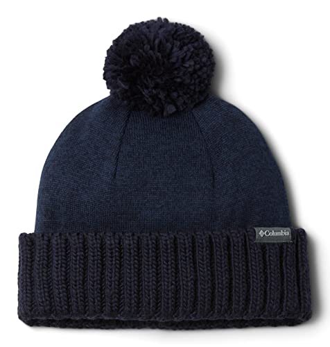 Columbia Unisex Pullover Wetter Pom Beanie, Dunkle Nachtaktive Heather, Einheitsgröße von Columbia