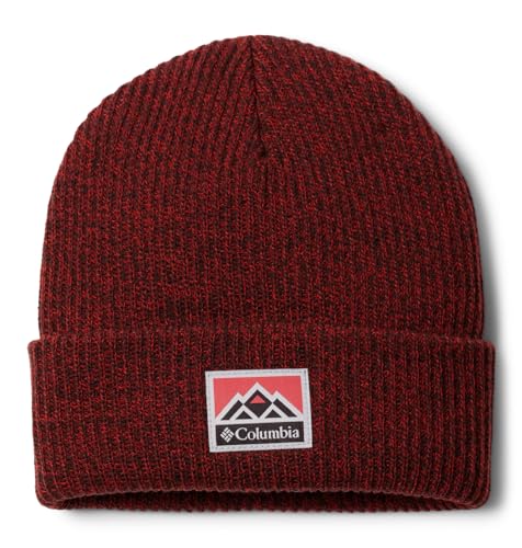 Columbia Unisex Whirlibird Bündchen Beanie Mütze, Moonvista/Daredevil Marled/Berge, Einheitsgröße Columbia Unisex Whirlibird Bündchen Beanie Mütze, Moonvista/Daredevil Marled/Berge, Einheitsgröße von Columbia