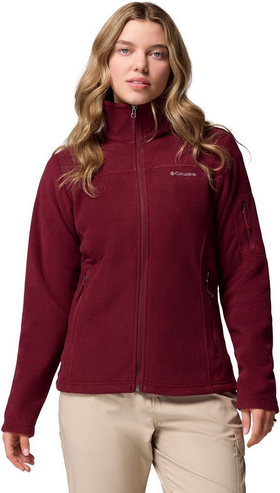 Columbia V-Ausschnitt-Pullover Fast Trek II Jacket Mars, Heritage Patch von Columbia