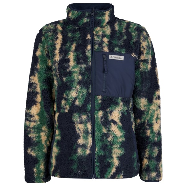 Columbia - Winter Pass Reversible Fleece - Fleecejacke Gr M blau von Columbia