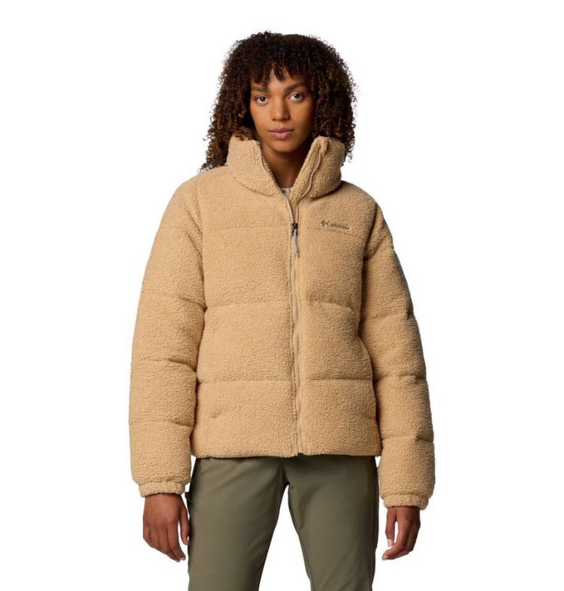 Columbia Winterjacke Winter-Fleecejacke Puffect Sherpa (Thermarator™ Isolierung) hellbraun von Columbia