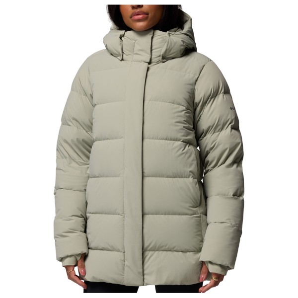Columbia - Women's Amaze Puff Mid Hooded Jacket - Daunenjacke Gr XL grau von Columbia