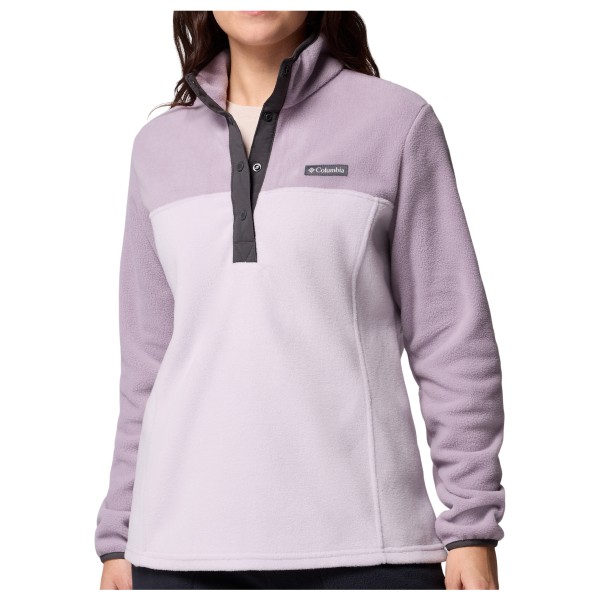 Columbia - Women's Benton Springs 1/2 Snap Pull Over II - Fleecepullover Gr L lila von Columbia
