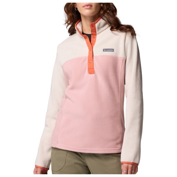 Columbia - Women's Benton Springs 1/2 Snap Pull Over II - Fleecepullover Gr S rosa von Columbia