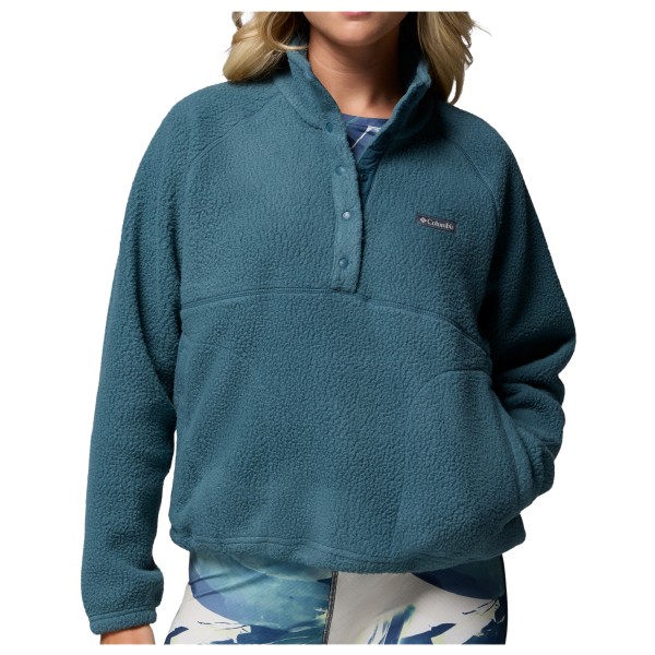Columbia - Women's Jasper Ridge Pebbled Fleece Half Snap - Fleecepullover Gr XS blau von Columbia