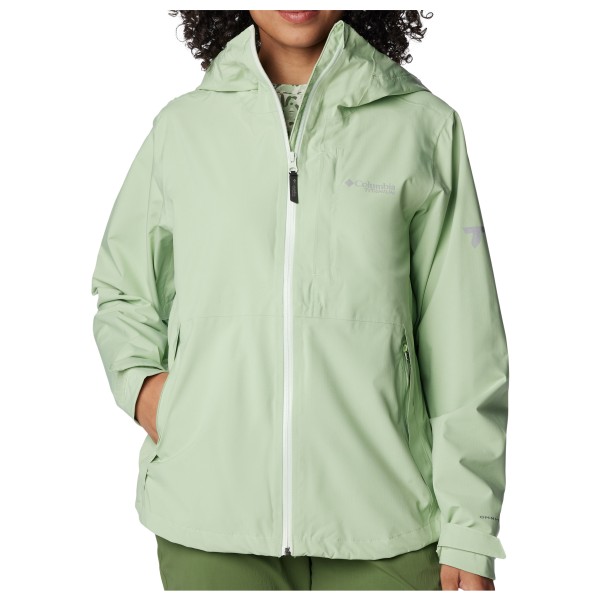 Columbia - Women's Omnitech Amplidry II Shell - Regenjacke Gr L grün von Columbia