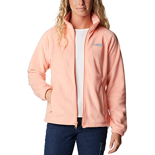 Columbia Women's Plus Size Benton Springs Full Zip Fleece Jacket, Coral Reef, 3X von Columbia