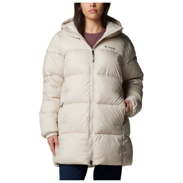Columbia - Women's Puffect II Mid Hooded Jacket - Parka Gr L beige von Columbia