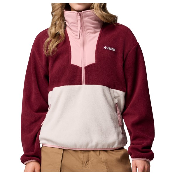 Columbia - Women's Sequoia Grove 1/2 Zip Fleece - Fleecepullover Gr M rot von Columbia