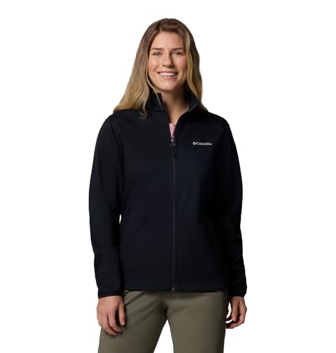 Columbia Women's Sweater Weather Full Zip II Fleecejacke mit durchgehendem Reißverschluss, Black Heather, M von Columbia