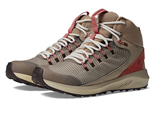 Columbia Trailstorm Mid Damen-Wanderschuh, wasserdicht, Oxford Tan Espresso II, 40.5 EU von Columbia