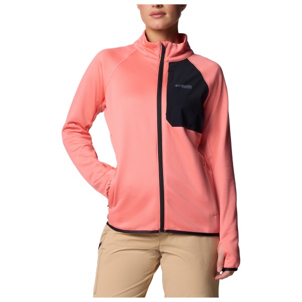 Columbia - Women's Triple Canyon Grid Fleece Full Zip - Fleecejacke Gr XS rot von Columbia