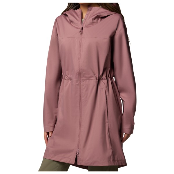 Columbia - Women's Weekend Adventure II Long Shell - Mantel Gr S braun/rosa von Columbia