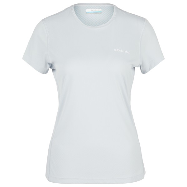 Columbia - Women's Zero Rules Light S/S Crew - Funktionsshirt Gr M weiß von Columbia
