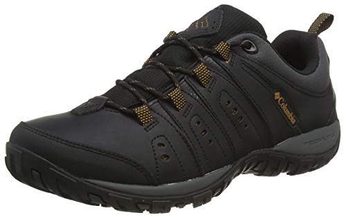 Columbia Woodburn 2 Wanderschuhe für Herren, Schwarz (Black/Goldenrod), 42 EU von Columbia